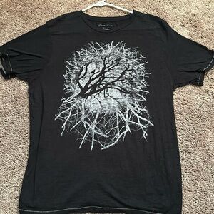 Black Kenneth Cole form fitting T shirt